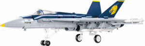 A white background highlights the F/A-18C Hornet #5810 fighter jet model.