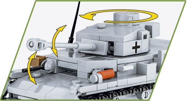 A Panzer IV Ausf.D #2714 tank is highlighted in a 1:48 Scale model.