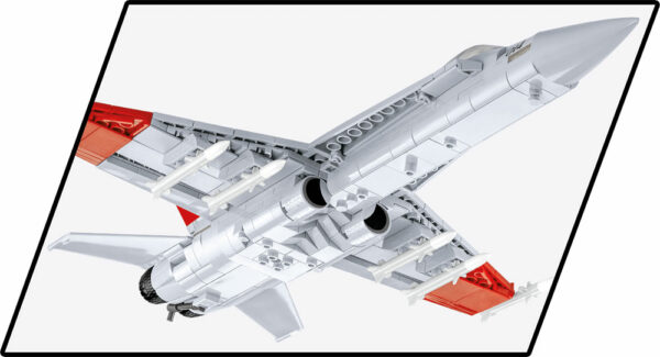 Swiss fighter jet model.