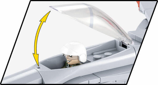 Swiss F/A-18C Hornet #5819 - cockpit perspective.
