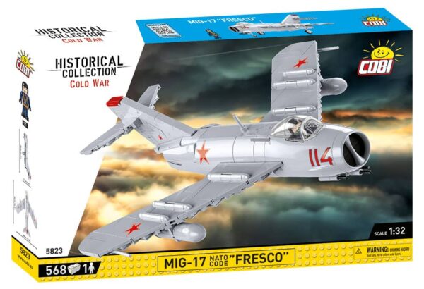 Soviet fighter jet model.