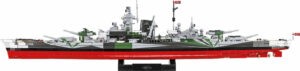Battleship Tirpitz model.