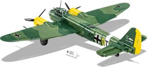 A model of the Junkers Ju 88 #5733 airplane.