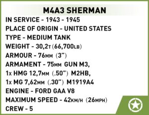 Sherman tank.