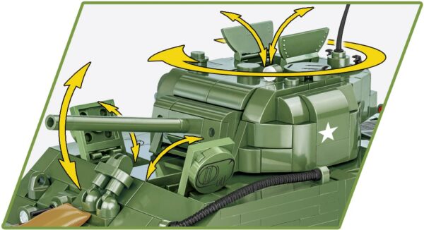 Lego M4A3 Sherman building set #2570.