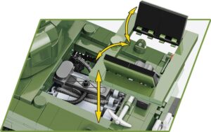 Inside diagram, military vehicle.