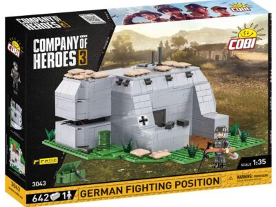 A C.O.H.3 German Fighting Position #3043 lego set.