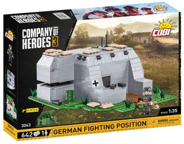 A C.O.H.3 German Fighting Position #3043 lego set.