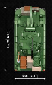 A C.O.H.3 Sherman M4A1 #3044 model tank.