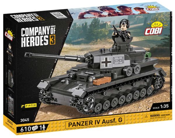 C.O.H.3 Panzer IV Ausf. G model #3045 for age 6 and up.