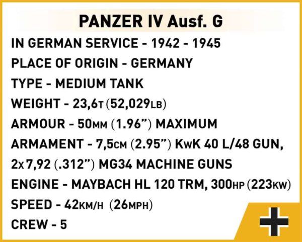 C.O.H.3 Panzer IV Ausf. G #3045 - german service.