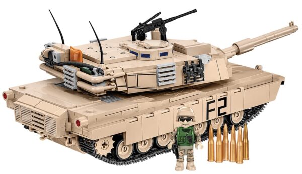 Lego set based on the M1A2 ABRAMS tank, model number 2622.