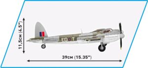 A model of the iconic DE HAVILLAND DH-98 MOSQUITO #5735 is displayed.