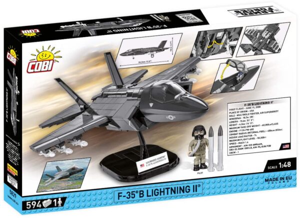 Lego F-35B Lightning II (USAF) replica.