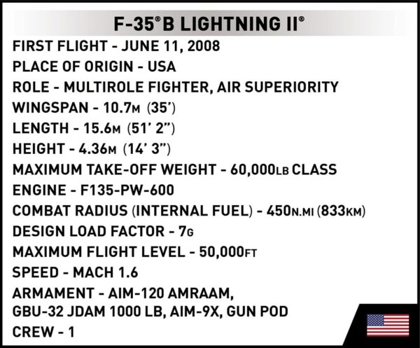 F-35B Lightning II (USAF) #5829 in action.