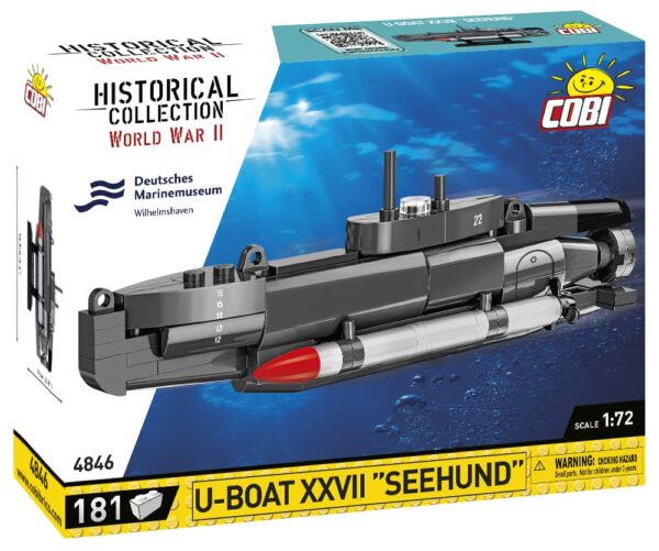 COBI U-Boat XXVII "Seahund" #4846