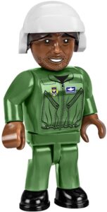 A Bell-Boeing V-22 Osprey #5836 in uniform.
OR
An Osprey #5836 in a green uniform.