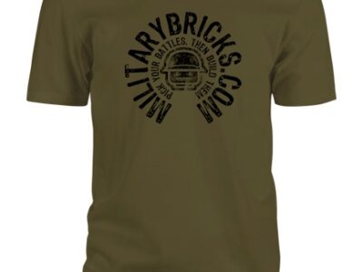 A t - shirt that says military bricks com.