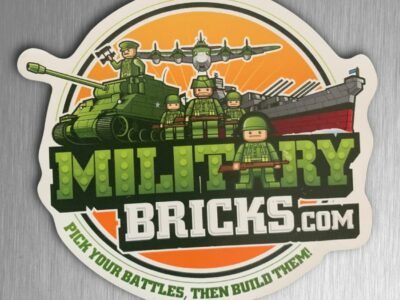 MilitaryBricks.com Logo magnet.