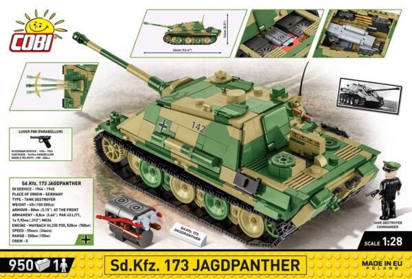 Lego Jagdpanther Sd.Kfz #2574 replica.