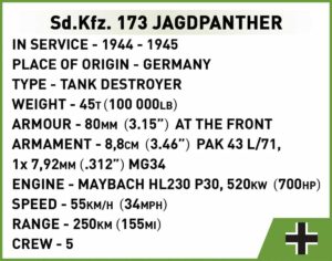 Ssj k 127 Jagdpanther Sd.Kfz #2574 ssj k 127.