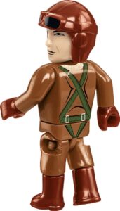 A figure of the Kawasaki KI-61 - I Hien (Tony) #5740 in a brown uniform.