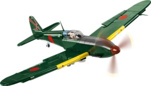A Kawasaki KI-61 - I Hien (Tony) #5740 soaring through the sky.