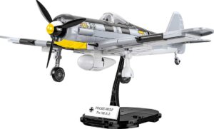 A model of the Focke-Wulf FW190 A3 #5741 fighter plane.