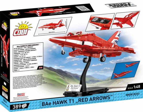 BEA Hawk T1 Lego aircraft.