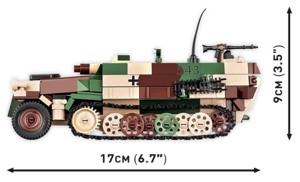COBI Sd.Kfz. 251-9 Stummel #2283 - Image 5
