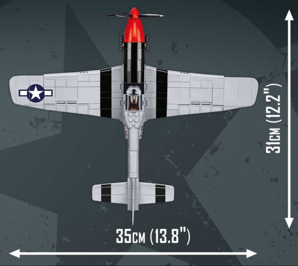Model Top Gun P-51D Mustang.