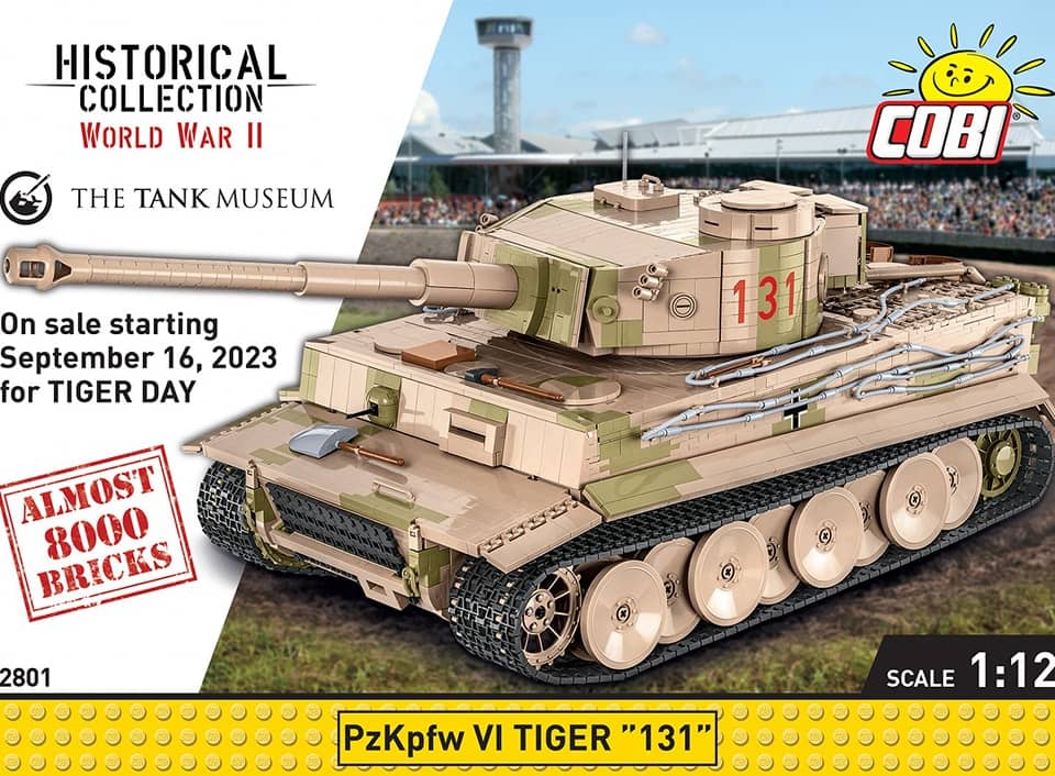 COBI Tanks - WW2 & Modern- Tiger, Sherman, & More!