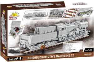 A box containing a Kriegslokomotive Baureihe 52 #6281.