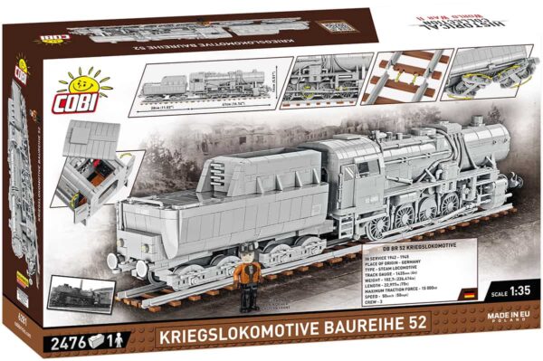 A box containing a Kriegslokomotive Baureihe 52 #6281.