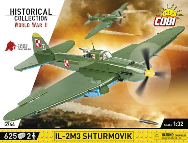 Cbi historical collection exhibit featuring IL-2M3 Shturmovik aircraft.