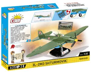 A box containing a #5744 IL-2M3 Shturmovik airplane.