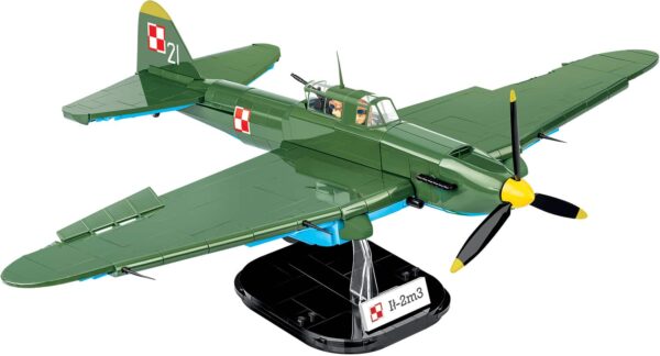 A cross-bearing model of an IL-2M3 Shturmovik.