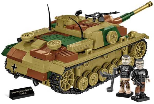 A Cobi Tank Hunter #2285 with a man and a soldier.