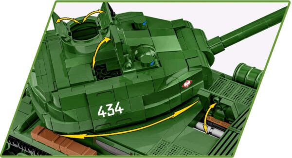 A green Cobi IS-2 Heavy Tank (2578) is shown in a diagram.