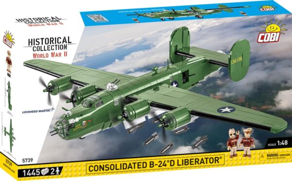 A COBI box featuring the Consolidated B-24D Liberator #5739.