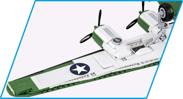 A COBI model of a Consolidated B-24D Liberator #5739 plane.