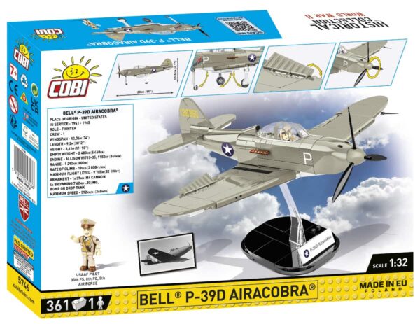 Chichi Cobi BELL P-39D Airacobra #5746.