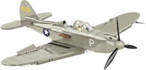 A Cobi model of the BELL P-39D Airacobra #5746 fighter plane is shown on a white background.