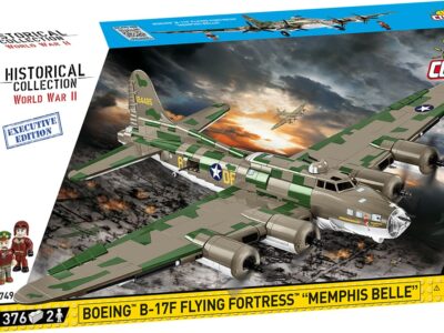 A Cobi Memphis Belle Flying Fortress box with a B-29 bomber.