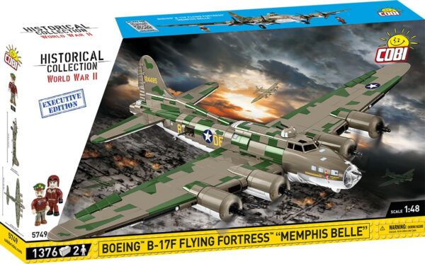 A Cobi Memphis Belle Flying Fortress box with a B-29 bomber.