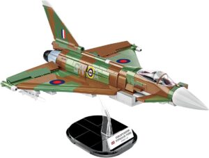 A Cobi model of a RAF Typhoon FGR4 "GINA" 5843 tiger.