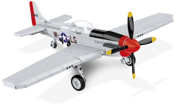 A Cobi Top Gun Mustang 5847 on a white background.