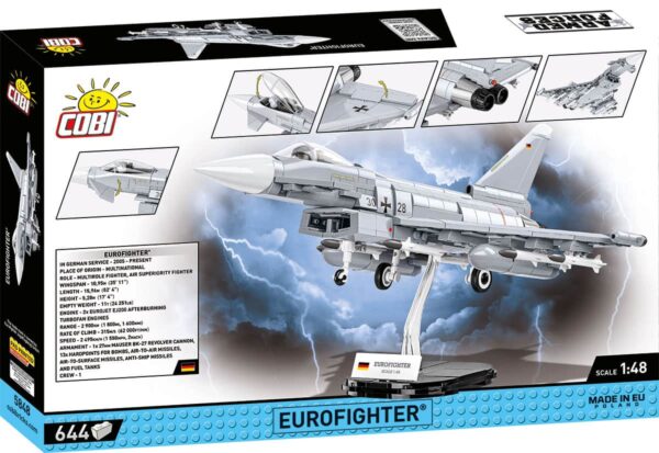 A Cobi Eurofighter Typhoon #5848 in a box.