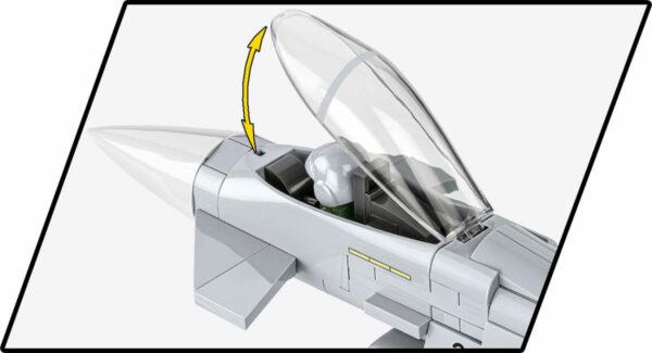 The cockpit of the Eurofighter Typhoon #5848 is shown.