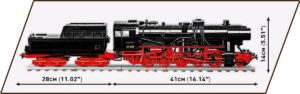 A model of the DRB Class 52 German Steam Locomotive #6282 is displayed.